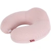 Striped memory foam U-shaped pillow, Kanglewu pure cotton travel and office neck pillow, raised and simple business neck pillow wholesale Item Picture